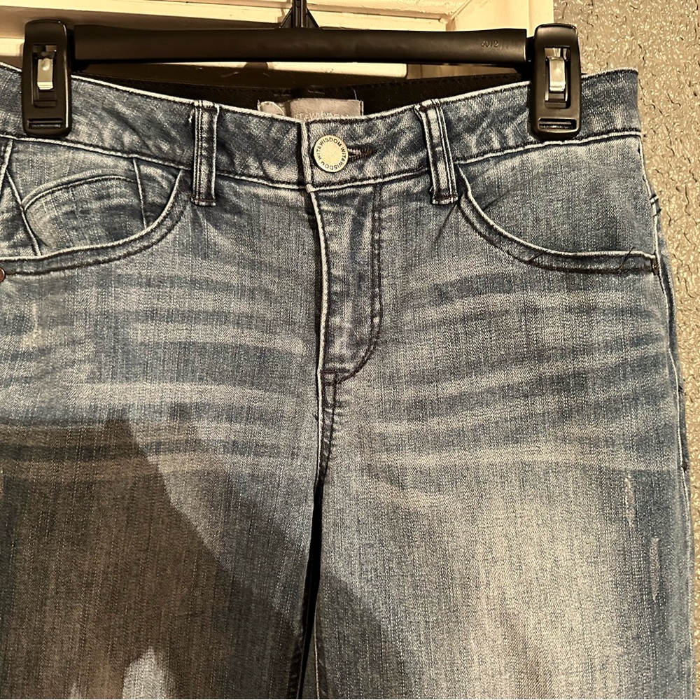 Wit & Wisdom Blue Straight Leg Jeans